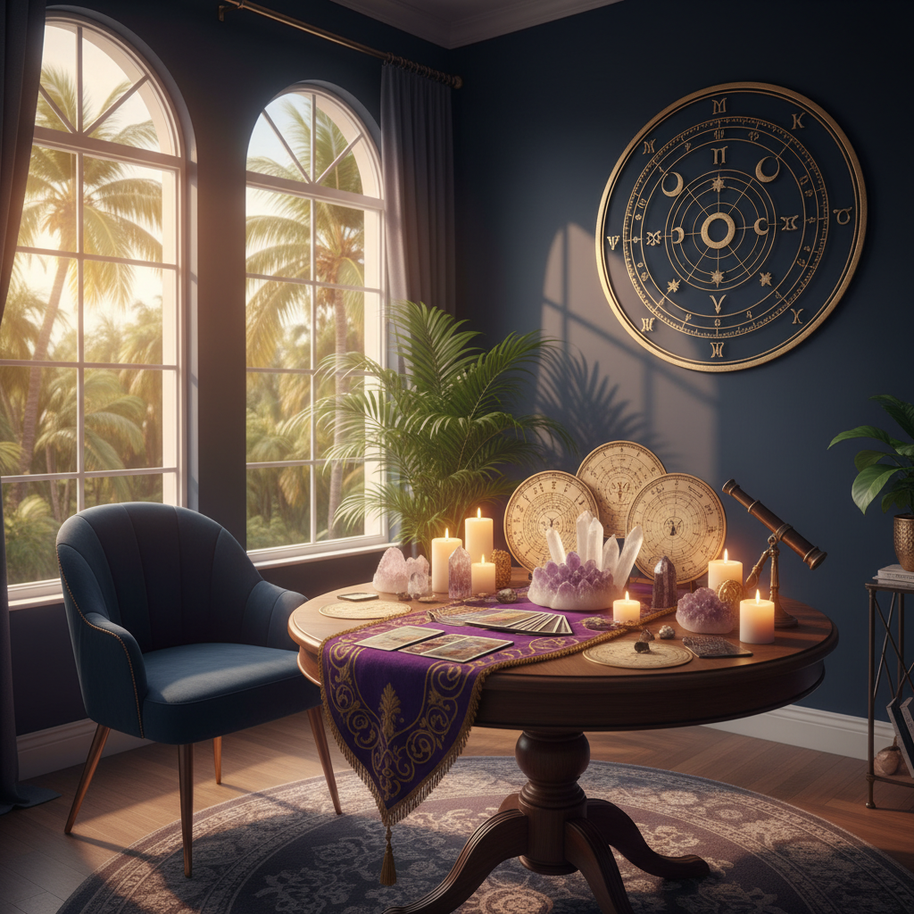 psychic reading session at Astrologer Florida in Fort Lauderdale