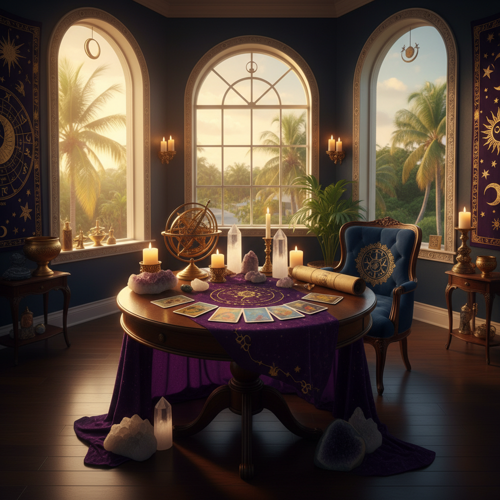 Psychic reading session with spiritual healer in Fort Lauderdale Florida