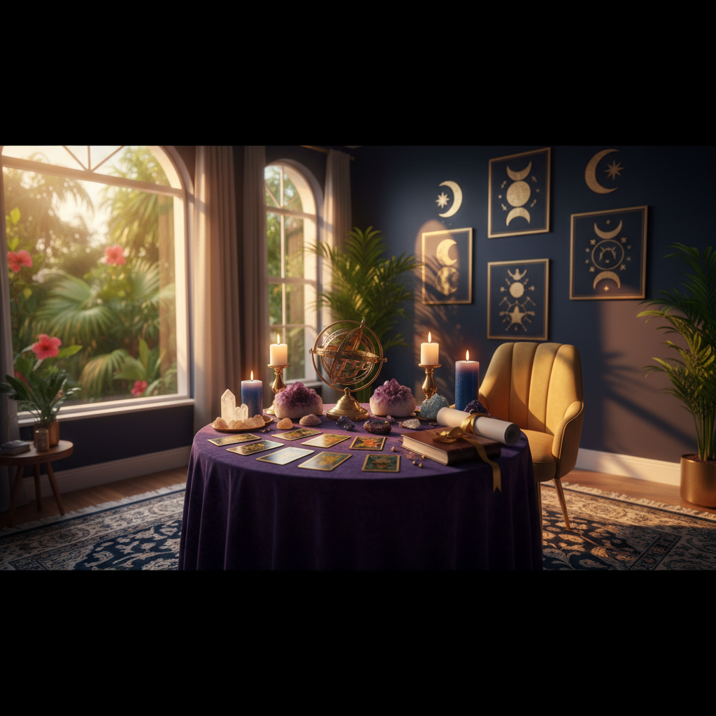 Psychic reading session with trusted Fort Lauderdale Florida reader