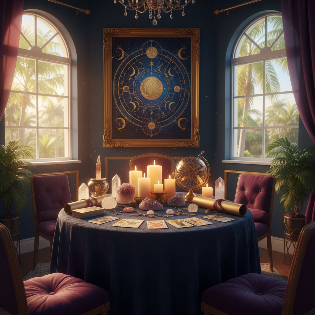 Psychic reading session with spiritual healer in Fort Lauderdale Florida