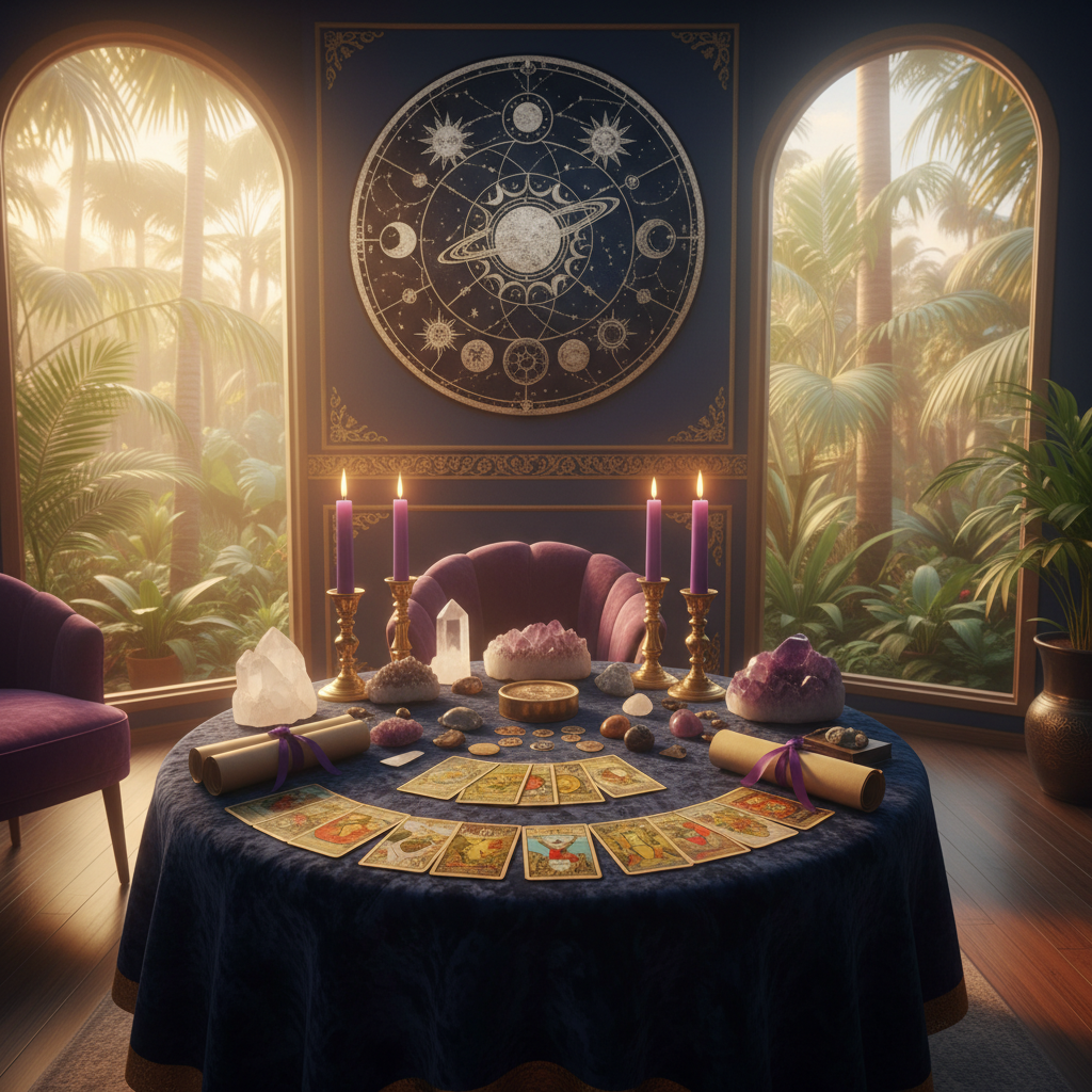 psychic reading session with astrologer Fort Lauderdale Florida