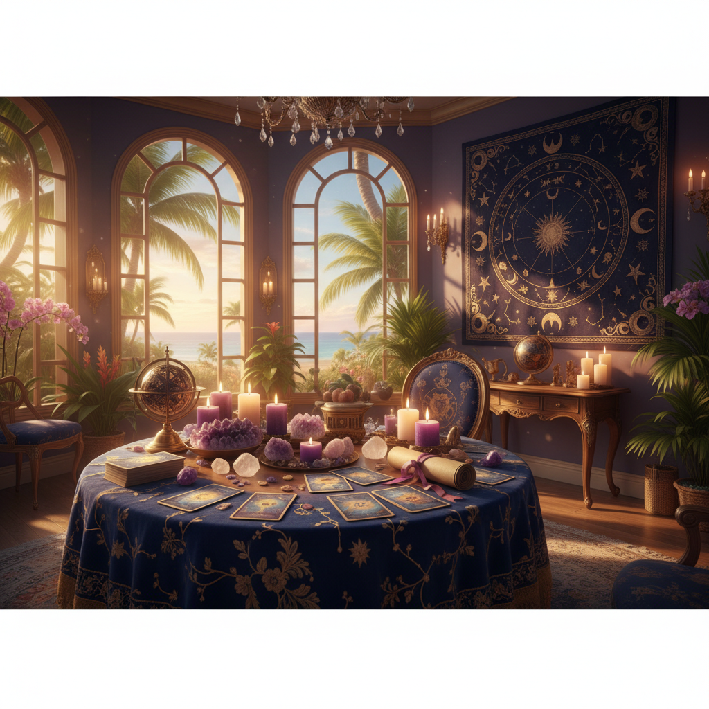 Experienced psychic reading session in Fort Lauderdale Florida center