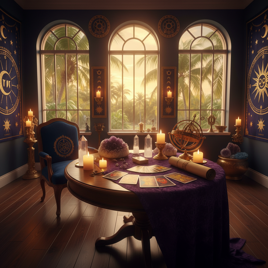 Experienced psychic reading session at Fort Lauderdale Florida center