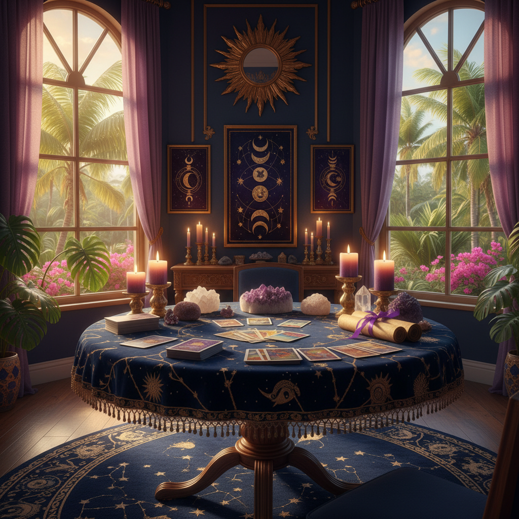 Psychic reading session at Fort Lauderdale spiritual healing centre