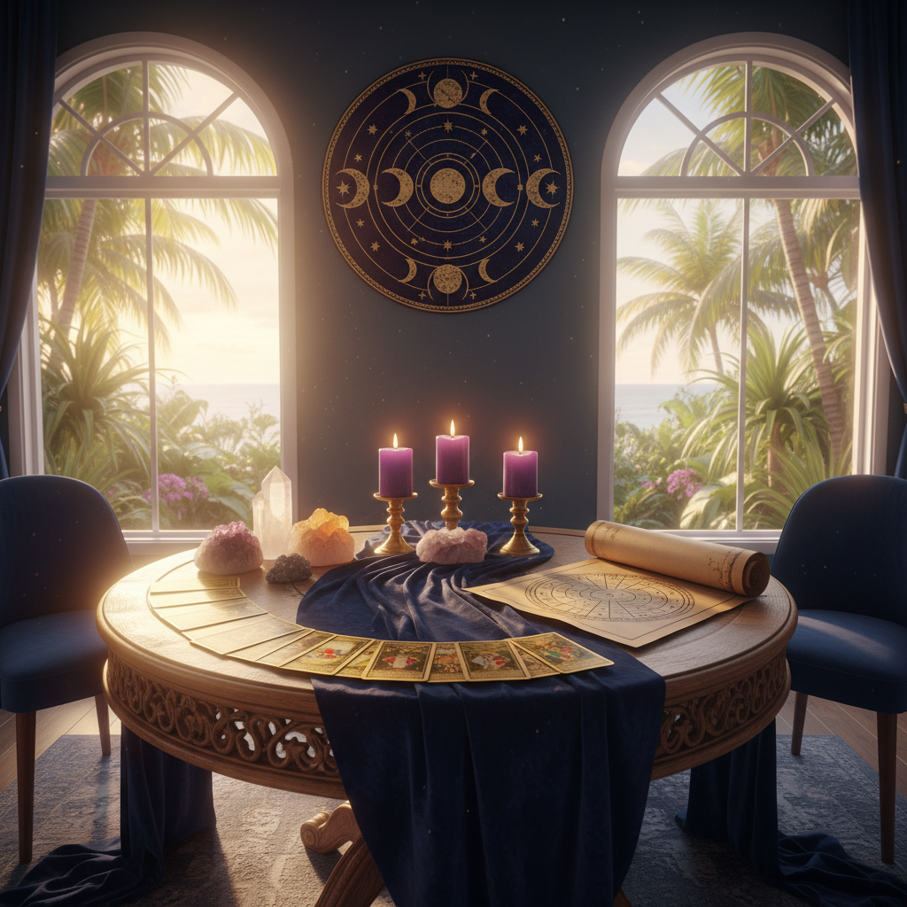 psychic reading session at Astrologer Florida in Fort Lauderdale