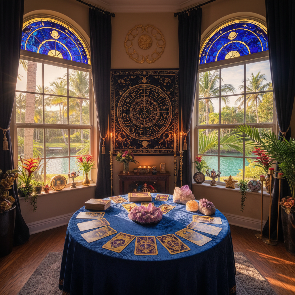 Psychic reading session with spiritual healer in Fort Lauderdale Florida