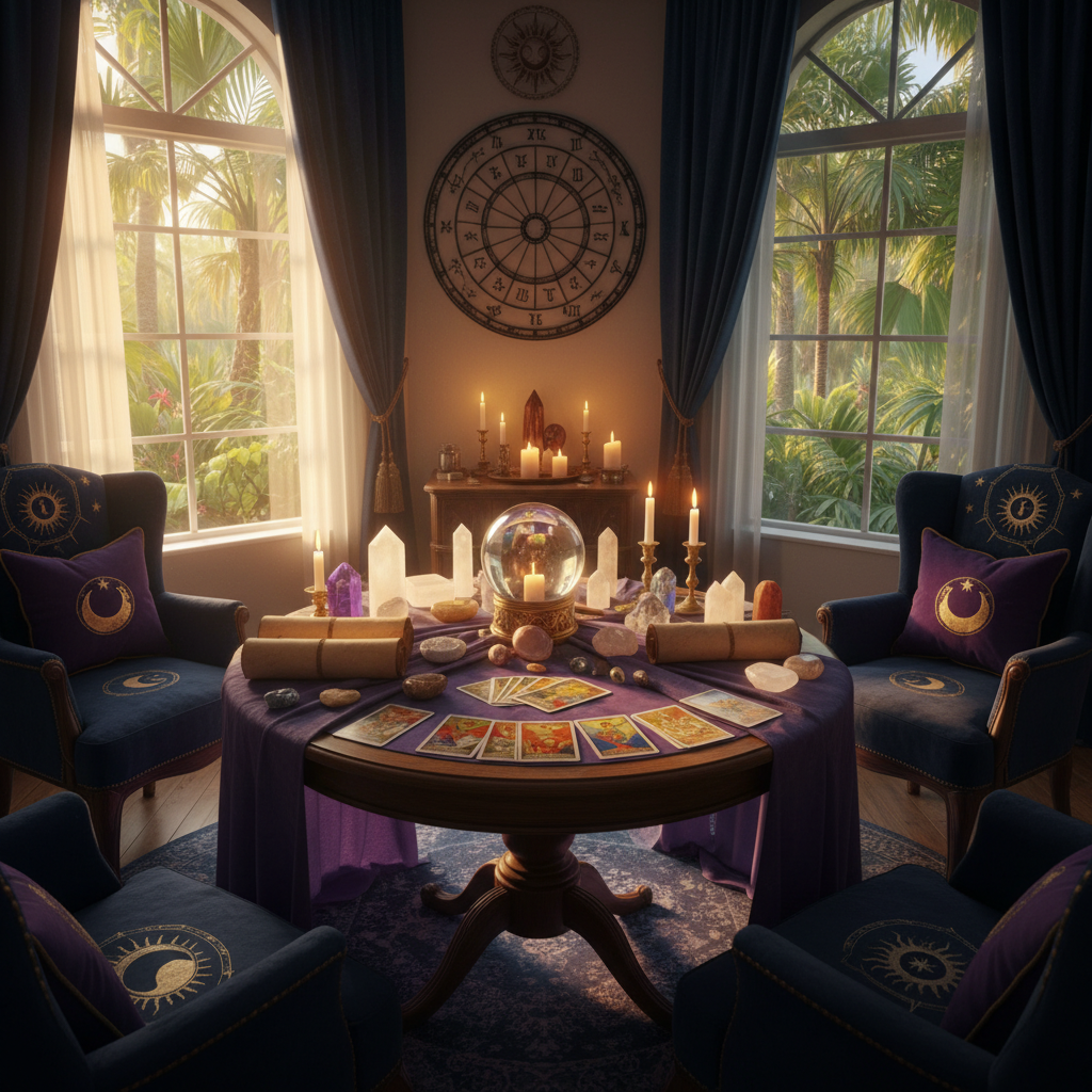 Psychic reading session with Fort Lauderdale spiritual healer