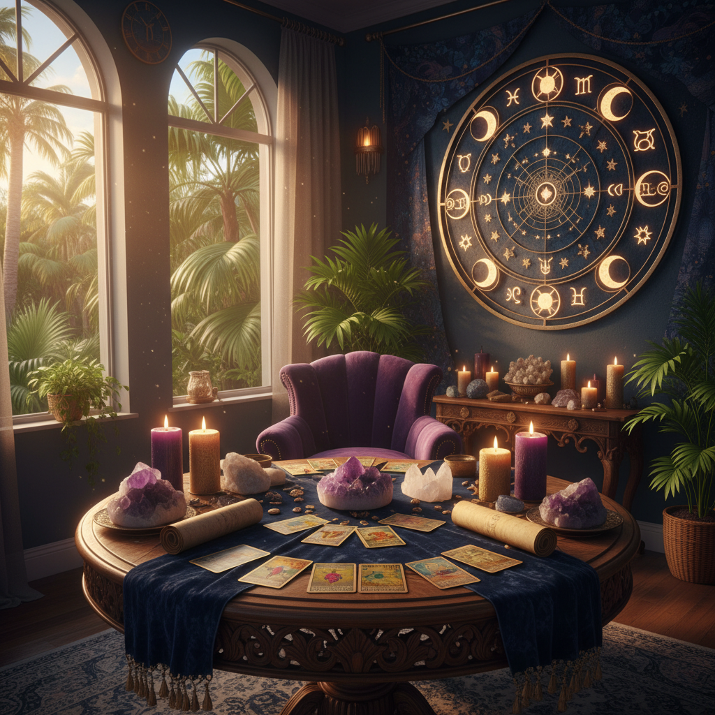 psychic reading Fort Lauderdale spiritual healer guiding client in Florida