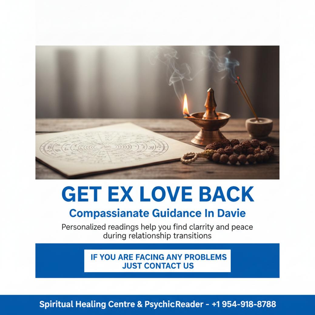 Get ex love back consultation with Vedic astrology in Davie FL