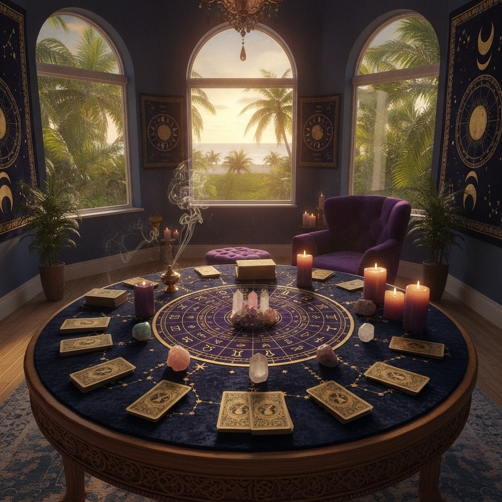 Psychic reading session with spiritual healer in Fort Lauderdale Florida