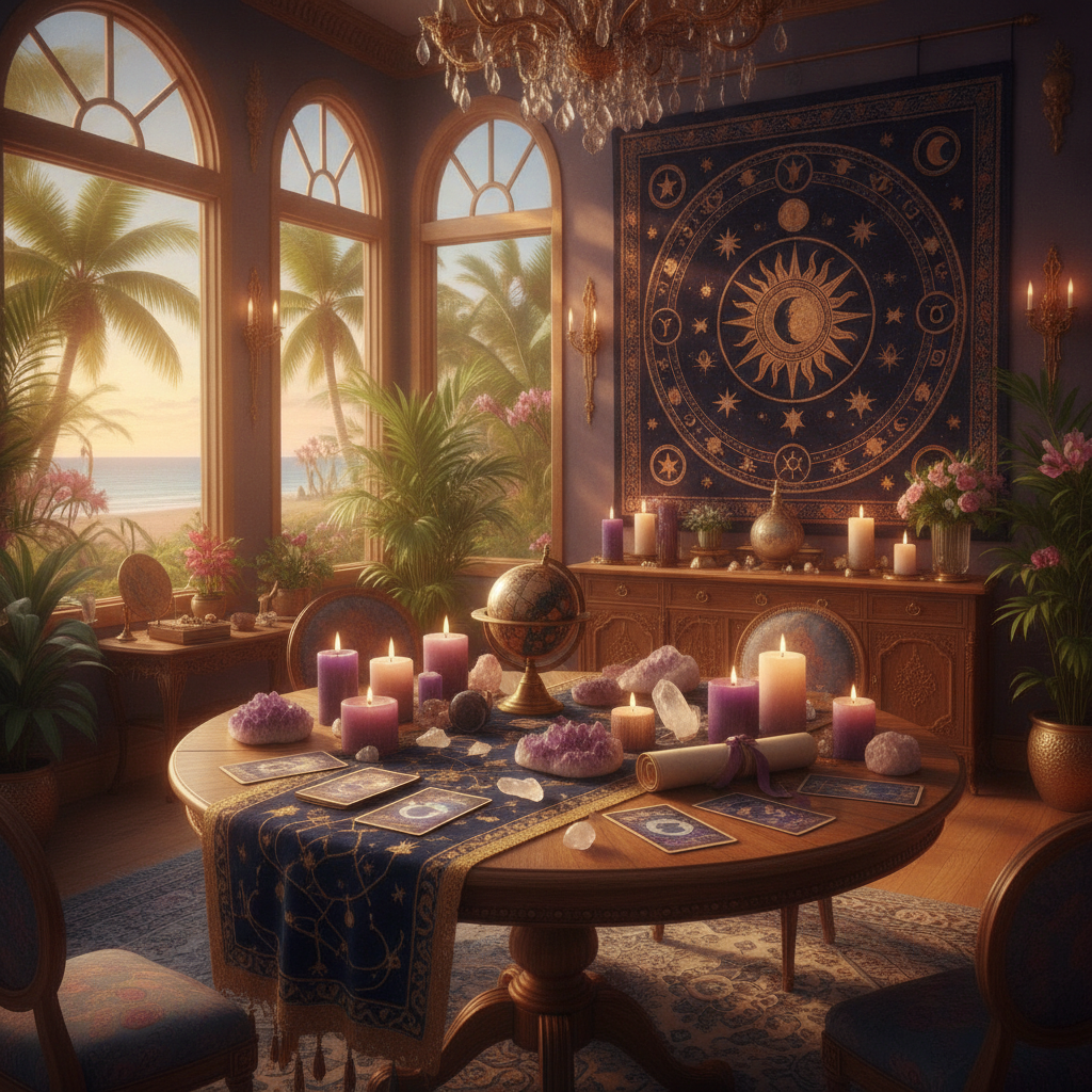 Psychic reading session with spiritual healer in Fort Lauderdale Florida