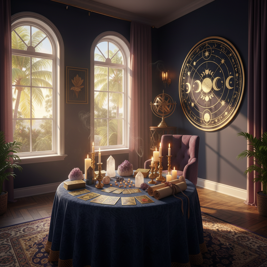 Psychic reading session with spiritual healer in Fort Lauderdale Florida