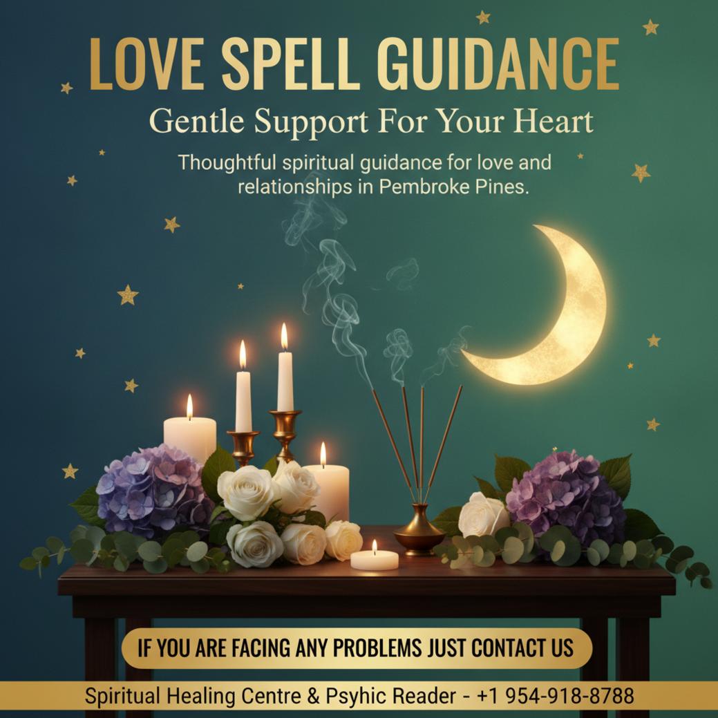 How Love Spell Guidance Supports Healing in Pembroke Pines, FL Love spell guidance altar with candles in Pembroke Pines room